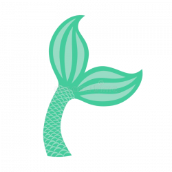 Mermaid Tail Collection Of Free Clipart Silhouette Finger ...