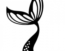 Mermaid Tail At Getdrawings Com Free For Personal Silhouette ...