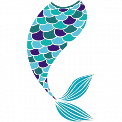 Mermaid Tail Free Clipart Pictures Transparent Png - AZPng