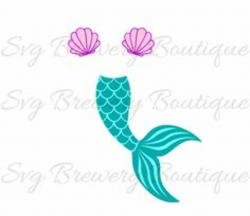 mermaid tail Mermaid clam transparent jpg - Clipartix
