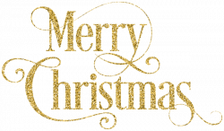 Merry Christmas Gold Transparent PNG Image | Gallery Yopriceville ...