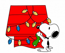 Snoopy Christmas vector clipart | Christmas | Snoopy christmas ...
