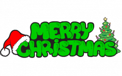 Merry Christmas Green Text transparent PNG - StickPNG