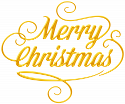 Merry Christmas Text Transparent PNG Clip Art | Gallery ...