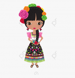 Png Mexican Girl - Mexican Girl Clipart #188246 - Free ...