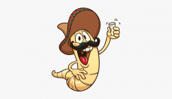 Drink Clipart Drink Mexican - Tequila Worm Clipart #1134924 ...