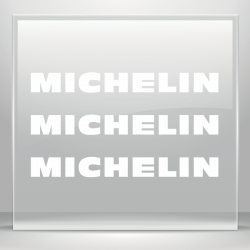 Simple color vinyl Michelin Logo | Stickers Factory