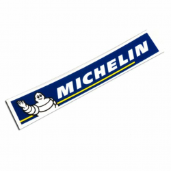 Michelin Blue Sticker Small