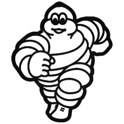 Michelin Logo 2 Vinyl Decal Sticker