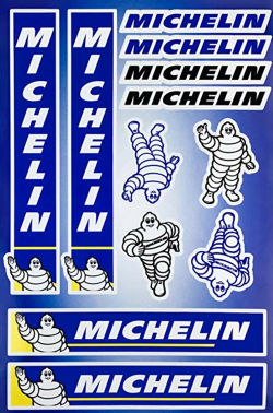 Amazon.com: Michelin Decals Stickers Tires Racing Vinyl ...