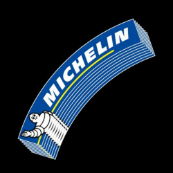 Michelin Tire Stickers - Michelin Man Tire Lettering Design