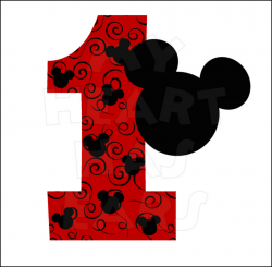 Mickey mouse birthday mickey mouse 1st birthday instant download ...