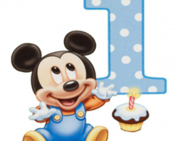 Baby Mickey Mouse 1st Birthday Clip Art | Clipart Panda - Free ...