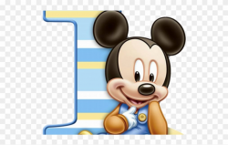 Mickey Mouse Clipart 1st - Birthday Mickey Mouse - Png Download ...