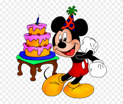 Mickey Mouse Birthday Png Clipart Mickey Mouse Minnie - Mickey Mouse ...