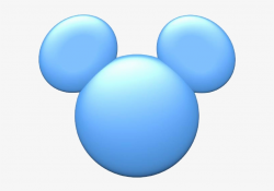 Mickey Mouse Icon Clipart - Baby Blue Mickey Mouse Transparent PNG ...