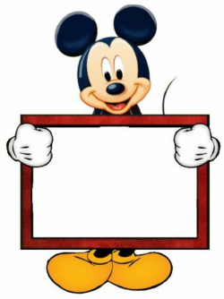 Mickey Mouse Page Border | Mickey Mouse Page Border \\x3cb\\x3eborder ...