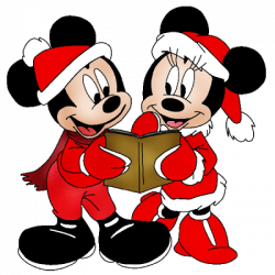 Mickey And Minnie Mouse - Christmas Clip Art Images | Season/Holiday ...