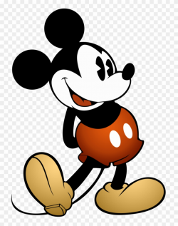 Classic Mickey Mouse Clipart - Mickey Mouse Vintage - Png Download ...