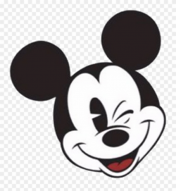 Classic Mickey Mouse Face - Mickey Mouse Face Clipart (#215663 ...