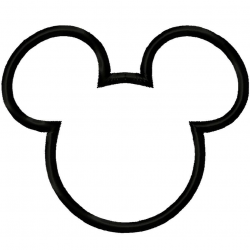 Free Mickey Mouse Face Outline, Download Free Clip Art, Free Clip ...