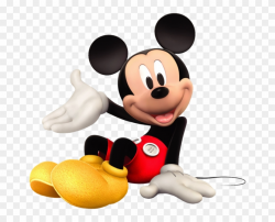 Mickey Mouse Sitting - Mickey Mouse Transparent Background, HD Png ...