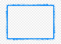 Basketball Border For Microsoft Word - Blue Border Frame Png ...