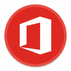 Office Icon | Button UI MS Office 2016 Iconset | BlackVariant