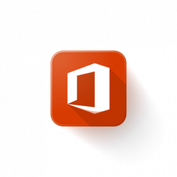 microsoft, office, Logo icon