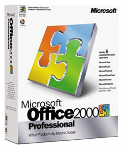 Microsoft Office 2000 Professional [OLD VERSION]