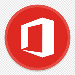 Red logo, area text brand trademark, Microsoft Office free ...