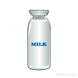 Free Milk Bottle Clipart Image｜Illustoon