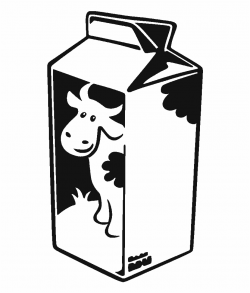 Milk Carton Clipart Pastel - Milk Black And White {#5313646 ...