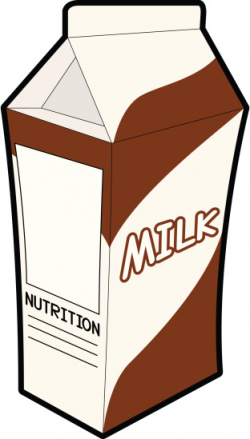 Glass of chocolate milk clipart - Clip Art Library