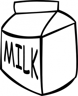 Milk (b And W) clip art (113122) Free SVG Download / 4 Vector