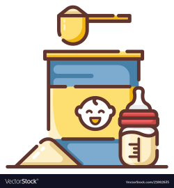 Baby milk powder linecolor