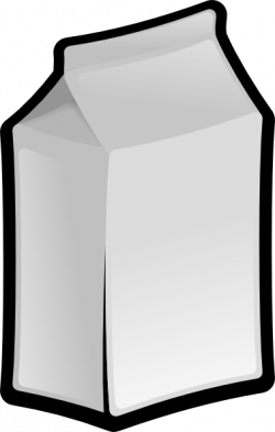 Milk Box clip art (112659) Free SVG Download / 4 Vector