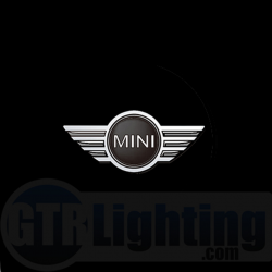 GTR Lighting LED Logo Projectors, Mini Cooper Logo, #44