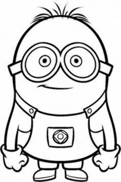 Minions Clipart Black And White