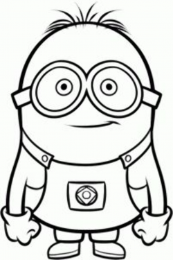 Minions clipart outline, Minions outline Transparent FREE ...