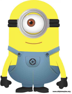 One Eyed Minion Clipart