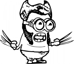 Free printable minion coloring pages cliparts - Clipartix