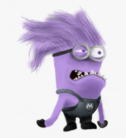 Purple Minion Png - Purple Cartoon In Minions , Free ...