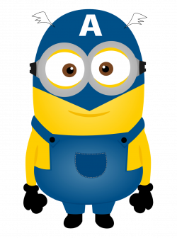 Minions Superheroes Clip Art. | Minions clips, Silhouette ...