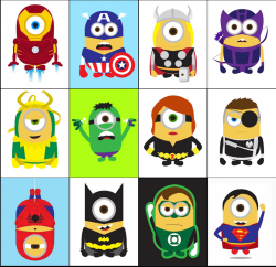 Free Minion Superhero Cliparts, Download Free Clip Art, Free ...