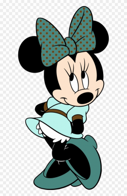 Minnie & Mickey│mouse - Minnie Mouse Blue Clipart, HD Png Download ...