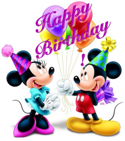 Mickey mouse birthday happy birthday mickey and minnie clip art ...