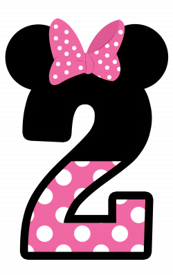 28+ Collection of Minnie Mouse 2nd Birthday Clipart | High quality ...