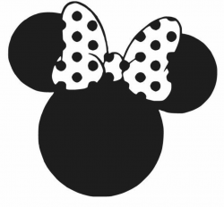 Free Minnie Mouse Silhouette, Download Free Clip Art, Free Clip Art ...