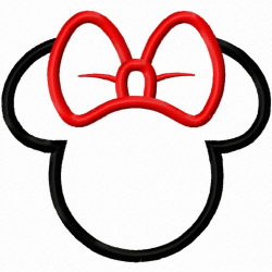 Free Minnie Mouse Silhouette, Download Free Clip Art, Free Clip Art ...